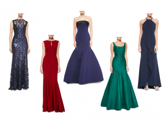 jewel tone formal dresses