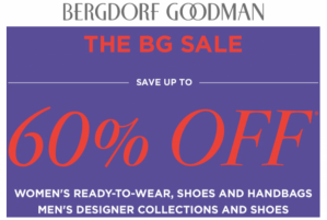 sale at Bergdorf Goodman