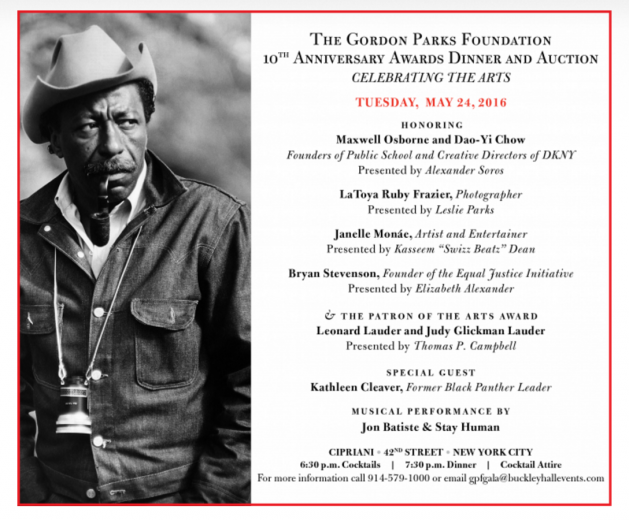 what to wear gordon parks foundation 