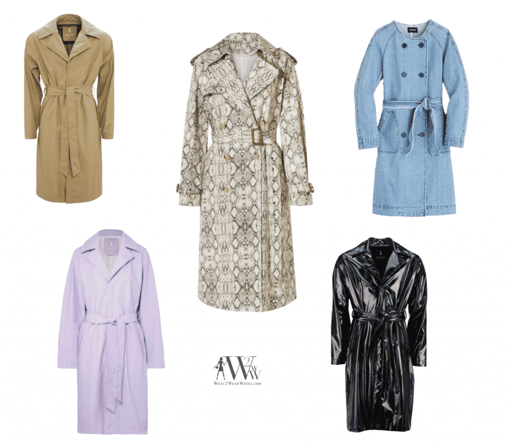 Spring Trench Coats, What2WearWhere