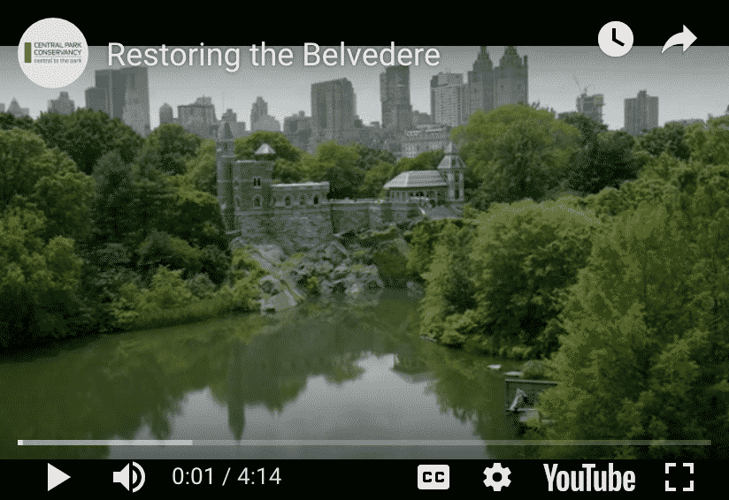 Central Park Conservancy, Belvedere castle reopen. 