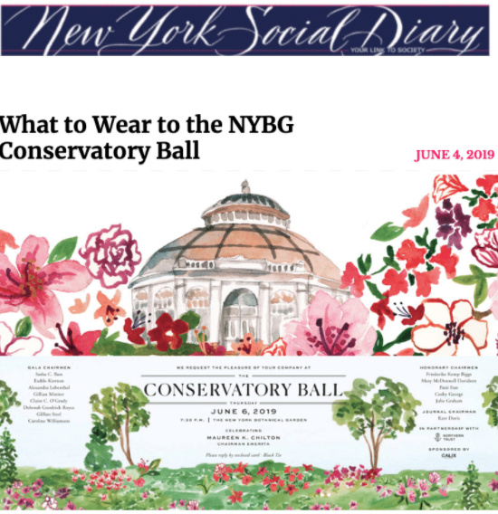 CONSERVATORY BALL on NYSD