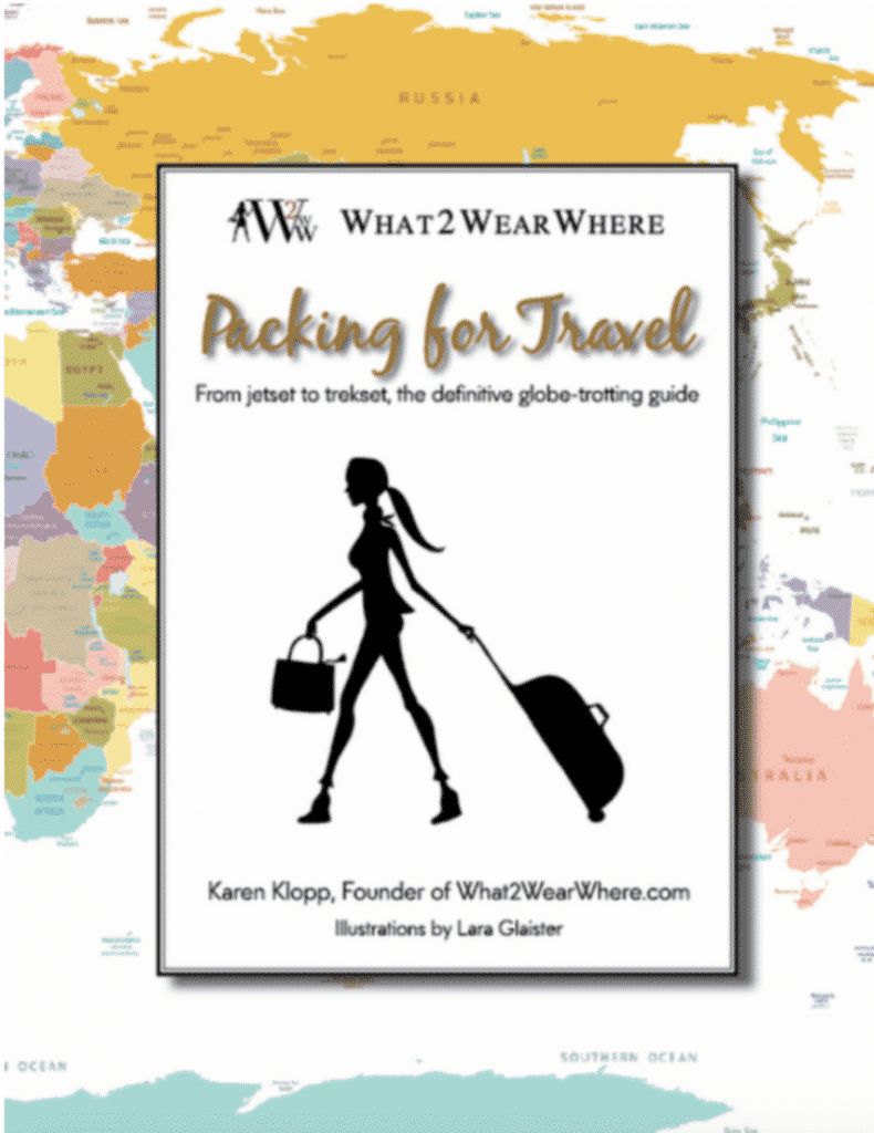 Packing for Travel by Karen Klopp, a book to help you get on your way.
