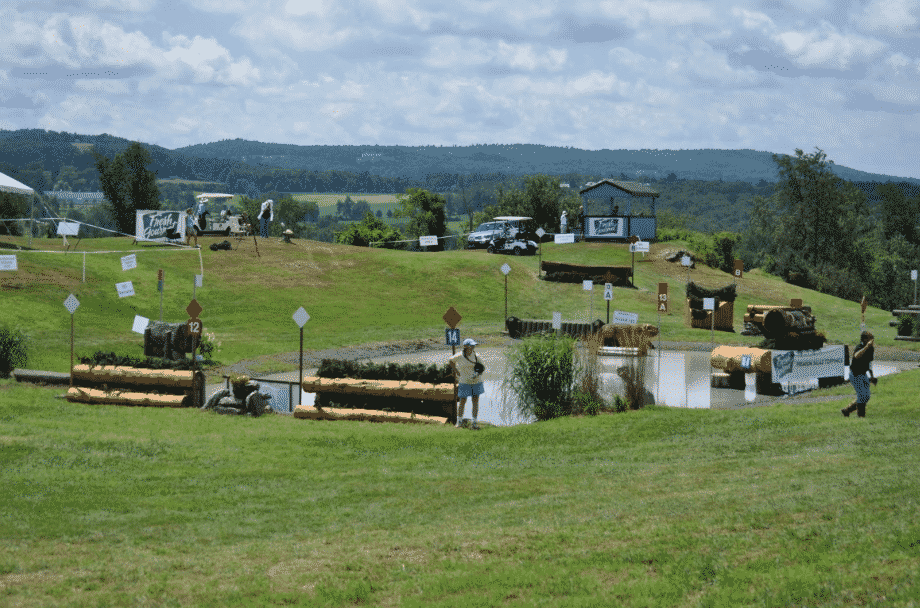Millbrook Horse Trials, view of the Cross Country Course