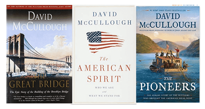 David McCullough books as gift in How to be a Good House Guest.