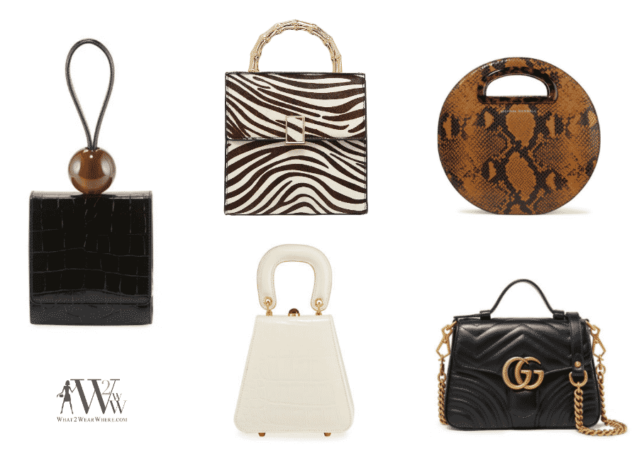 Tiny handbags with this season's most desirable clothes