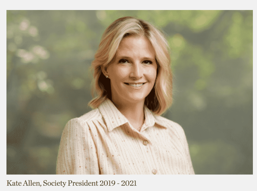 Society of Memorial Sloan Kettering Cancer Center announces new president Kate Allen.