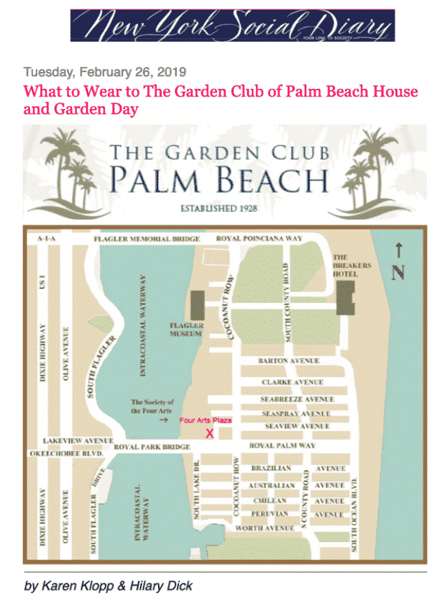 Garden Club Palm Beach House and Garden day tour.