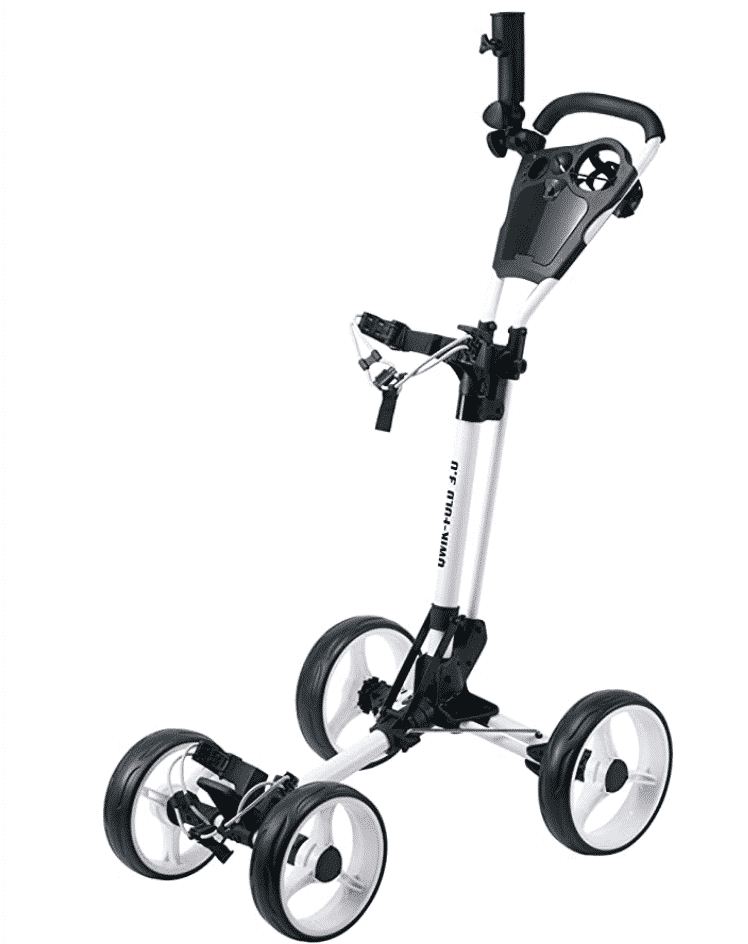  Karen Klopp fashion advice what to wear to play golf.
Best golf automatic push cart.