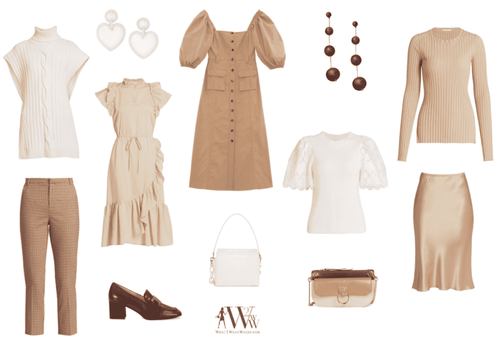 What to wear where, Hilary Dick top choices for a Fall Neutrals 