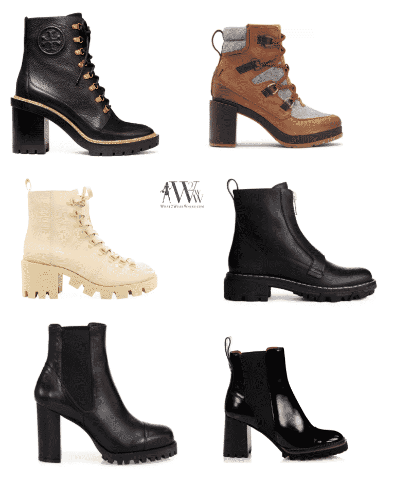 Karen Klopp, fall fashion shoe trends, 2020, what to wear now. 