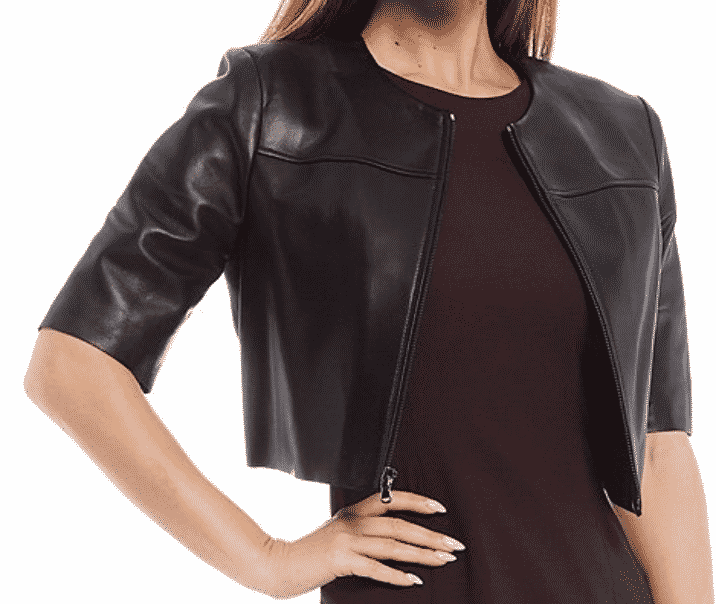 Karen Klopp fashion advice best Black Leather Jackets.