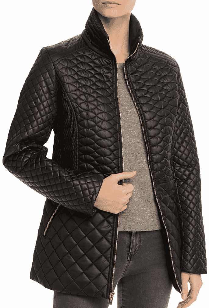 Karen Klopp ariticle on best quilted jackets and vests,  Via Spiga 