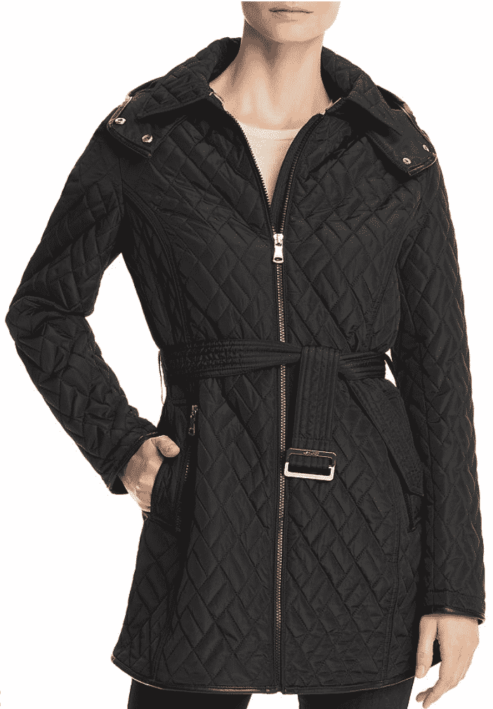 Karen Klopp ariticle on best quilted jackets and vests,   Calvin Klein 