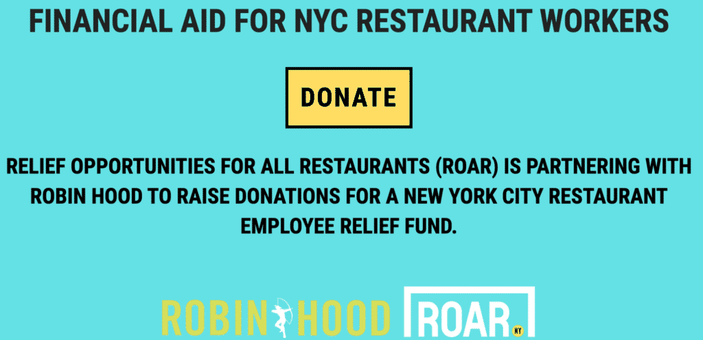 Weekly Fave 5 , What to wear where Karen Klopp, Roar New York Financial Aid for nyc restaurant workers.