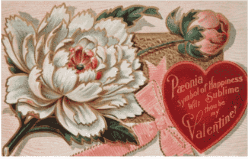 Antique Valentines Day Card