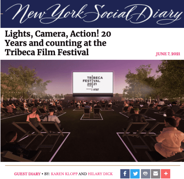 NYSD Tribeca Film Festival