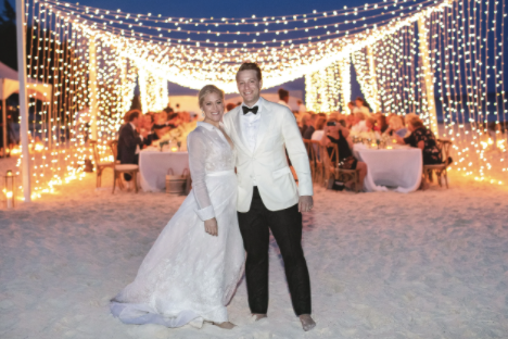 Adam Klopp and Meghan Horstman, Wedding in Bermuda 