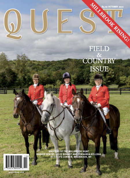 Cover of Quest Magazine, Parker Gentry, Lelee Brandt & Fernanda Kellogg, Karen Klopp