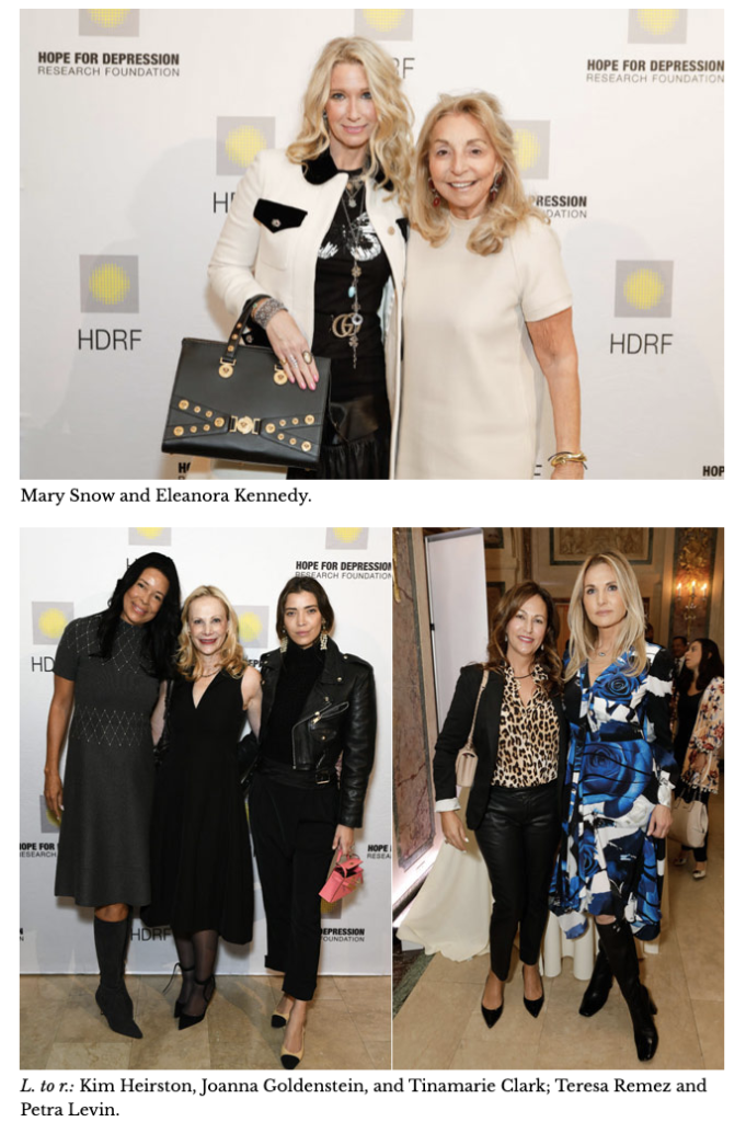 What to wear Hope for Depression Charity Luncheon, photo of guests