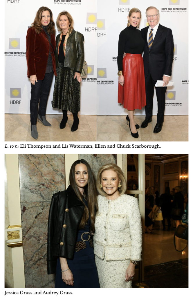 What to wear Hope for Depression Charity Luncheon, Photo of guests