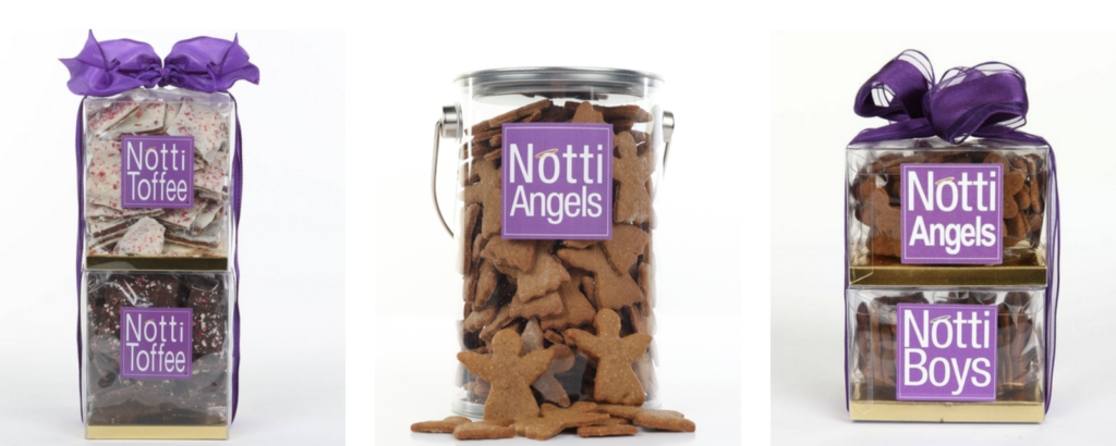Friends Gifting, Holiday shopping a  Notti Toffee