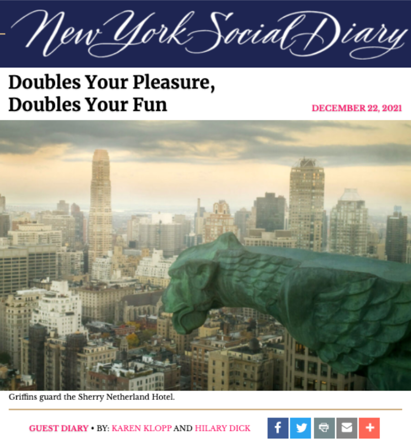 New york social dairy Double your pleasure double your fun. 