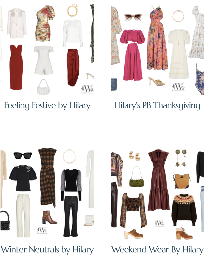 Hilary Dick, Fashion Editor of What2WearWhere.  What to wear Holiday Parties 