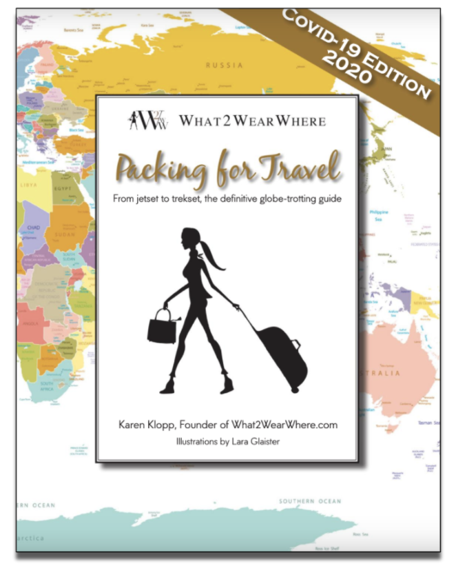 Karen Klopp, Packing for Travel Covid Edition 
