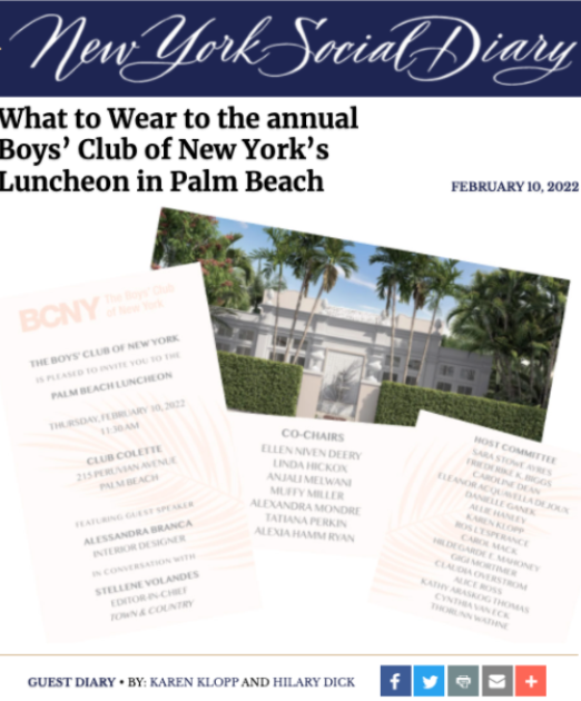 What to Wear Boys Club New York Luncheon Palm Beach