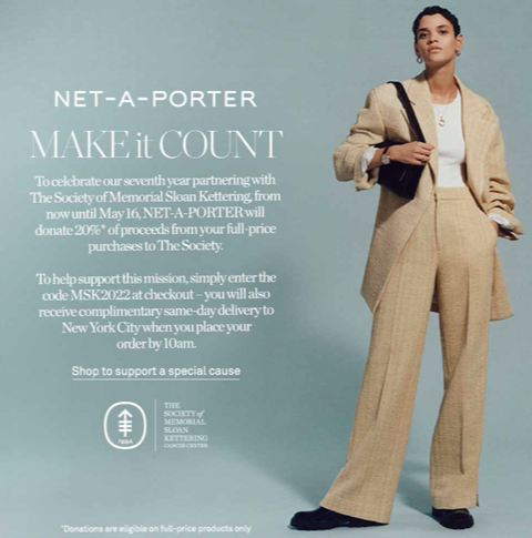 What to wear Charity Luncheon. 
Hilary Dick shops Net-A Porter The Society Memorial Sloan Kettering Cancer Center 