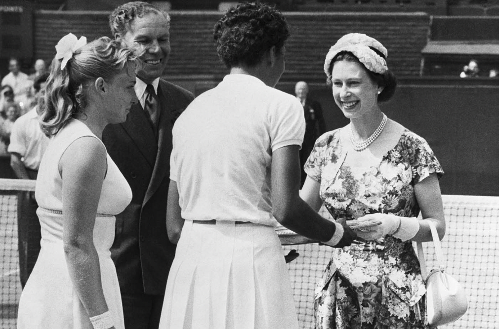 Queen Elizabeth at Wimbledon Tennis Championship
