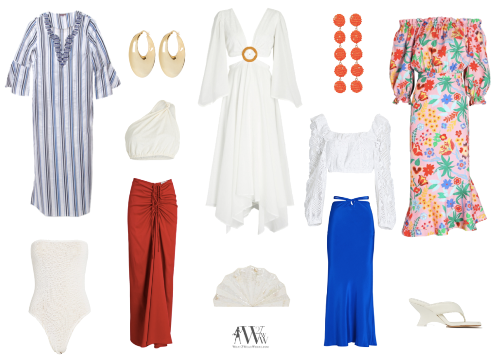 What to wear where, Hilary Dick top choices from intermix 4th of july celebrations