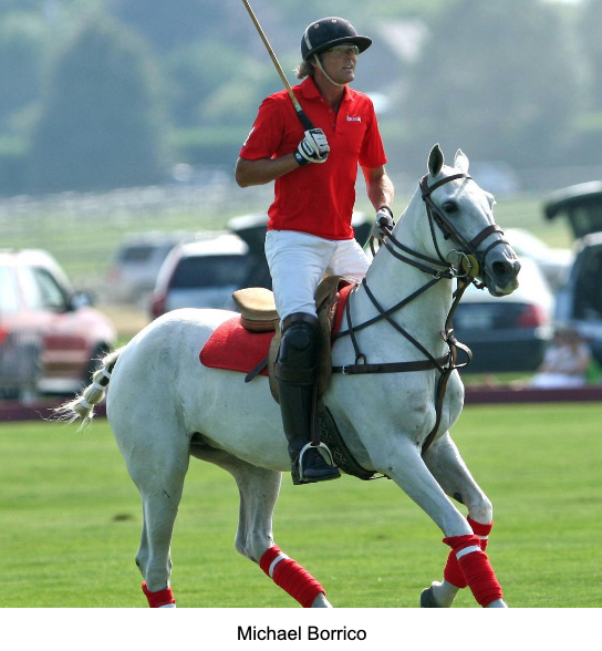 New York Social Diary Polo Hamptons, Christie Brinkley, what to wear polo match Michael Borrico 