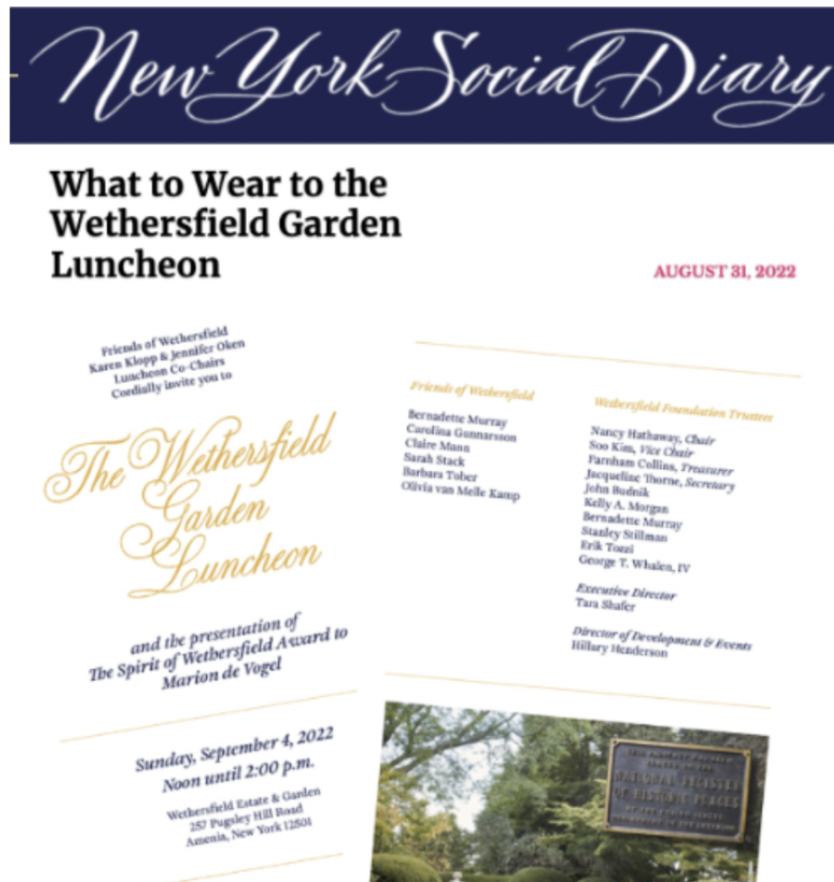 NYSD  Wethersfield Garden Luncheon