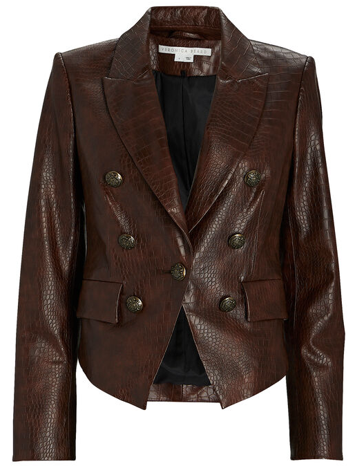 Karen KLopp picks the best leather jackets for fall. 
