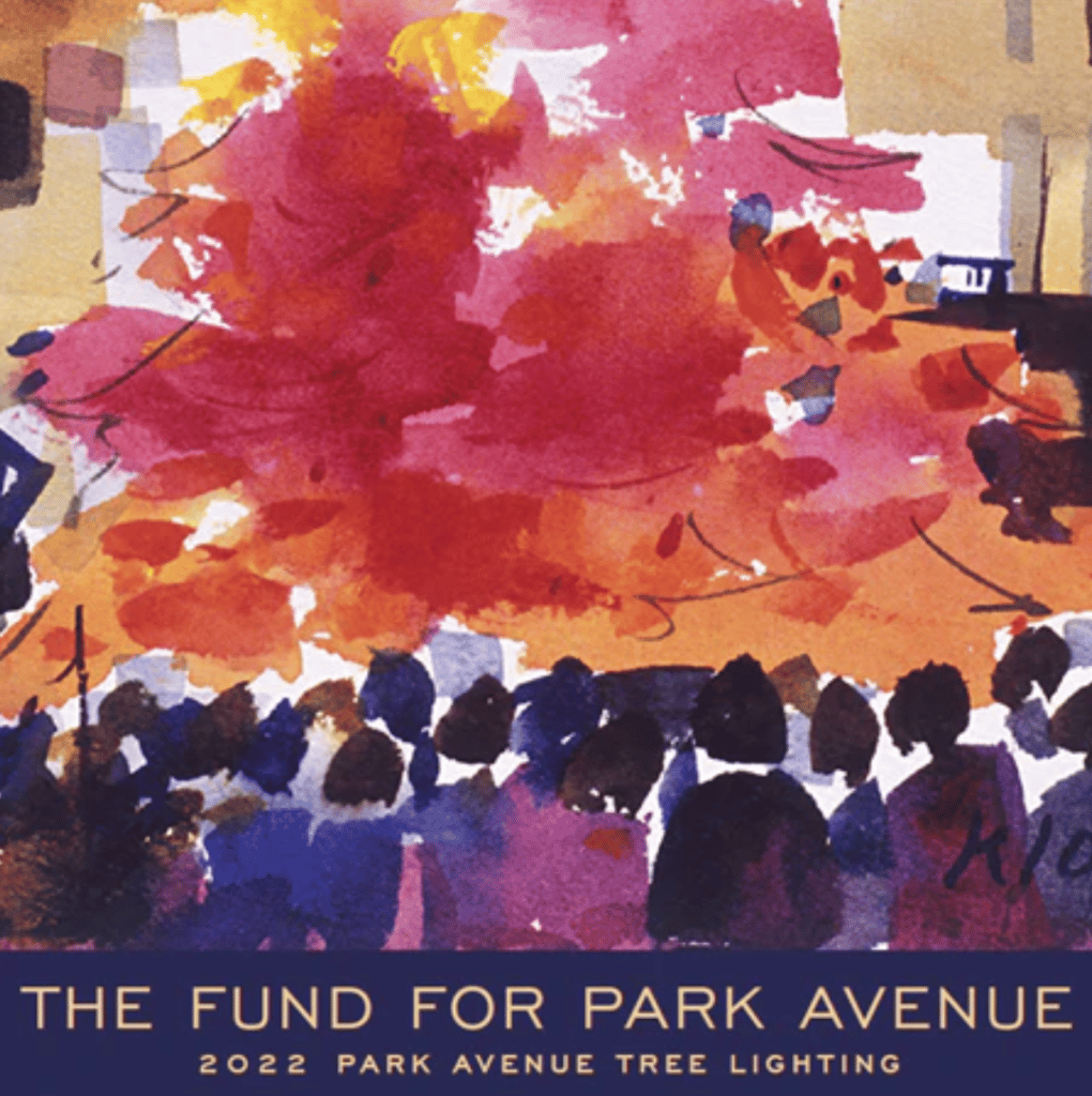 What to wear Park Avenue Tree Lighting. The Fund for Park Avenue.
