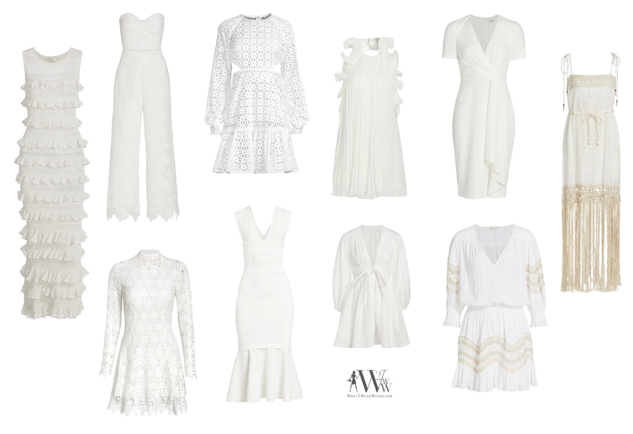 What to Wear:  White Party