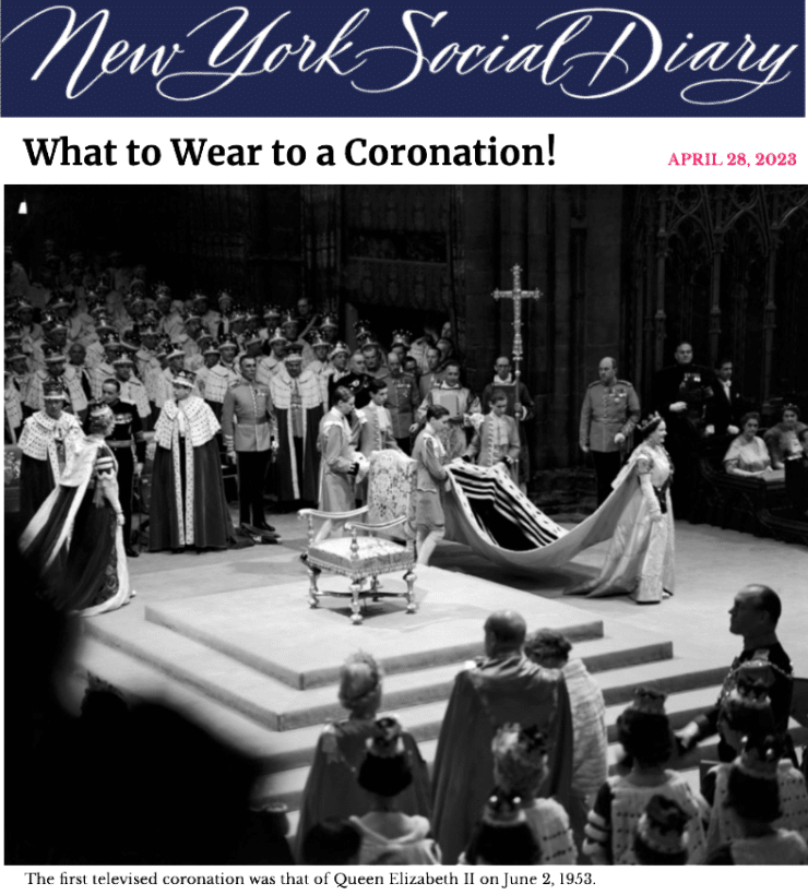 What to Wear to a Coronation!
