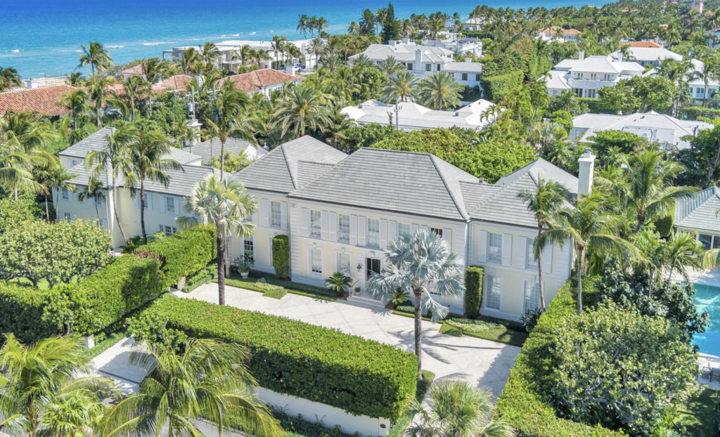 Palm Beach Mansion, Douglas Elliman 