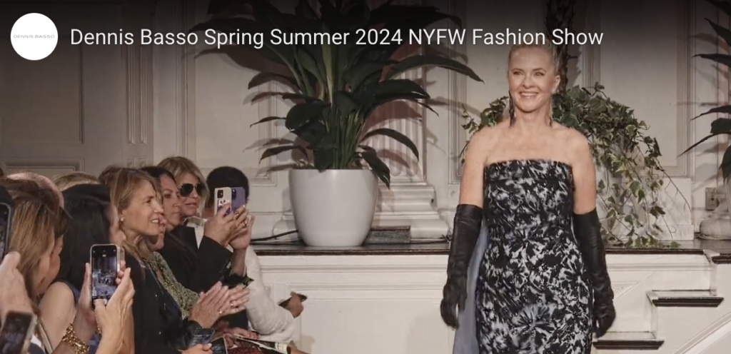 What2wearwhere Karen klopp Weekly Fave 5 Dennis Basso Spring Summer 2024 Show
