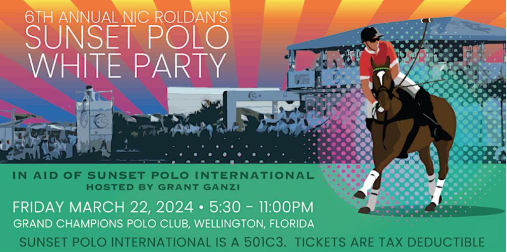 Nic Roldan, Grant Ganzi Sunset & White Party, Wellington Florida 