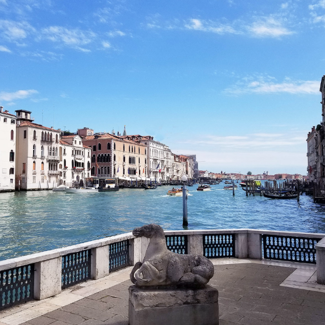 What2wearwhere Karen klopp Weekly Fave  The 60th International Art Exposition, aka the Biennale, is currently on in Venice. Its theme? “Foreigners Everywhere.”