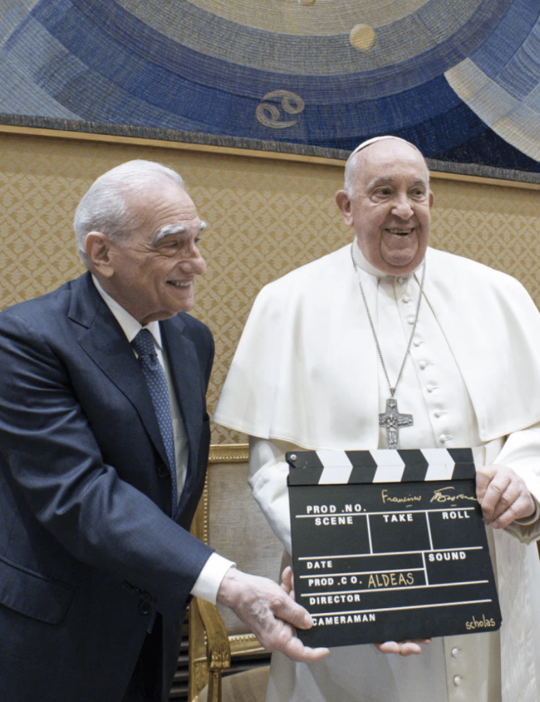 Martin Scorsese & Pope Francis 