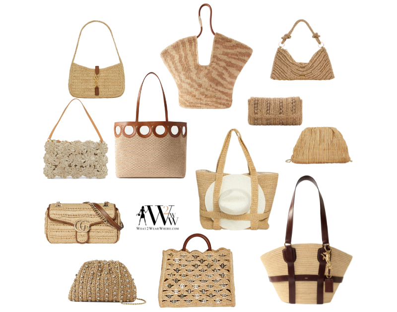 Raffia Summer Bagss