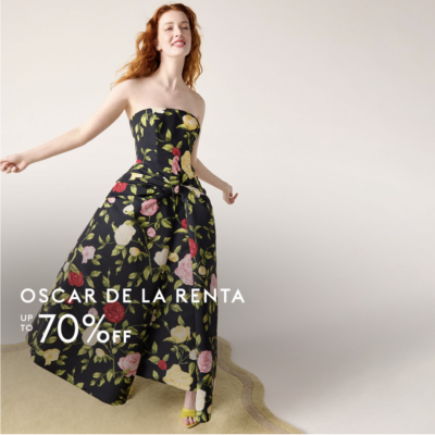 Oscar de la Renta Sale