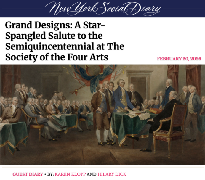 NYSD Grand Designs: The Society of the Four Arts