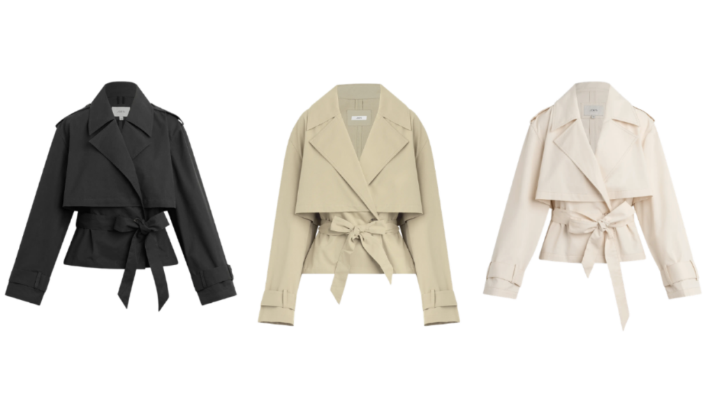 Joe's Jeans Cropped Trench Coat $348