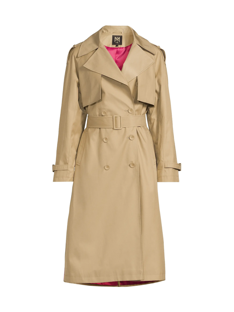 Milly Belted Trench Coat SALE $279