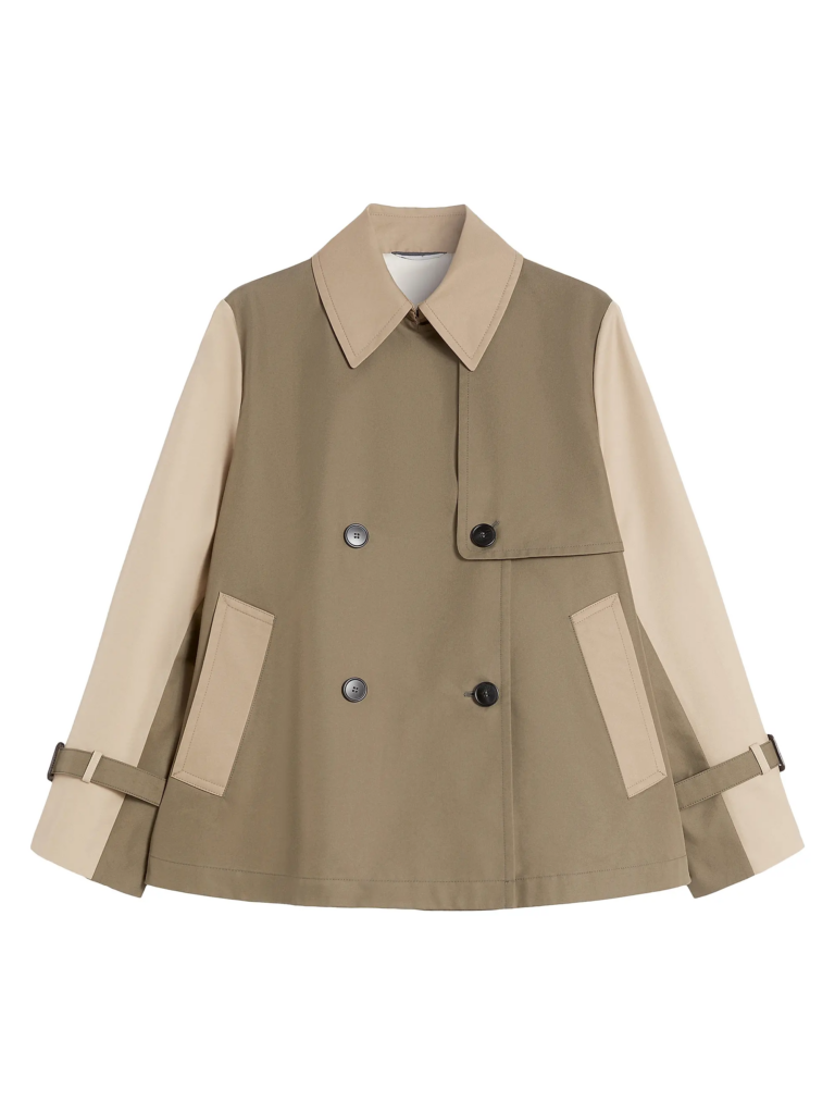 Weekend Max Mara Cropped Trench Coat $775